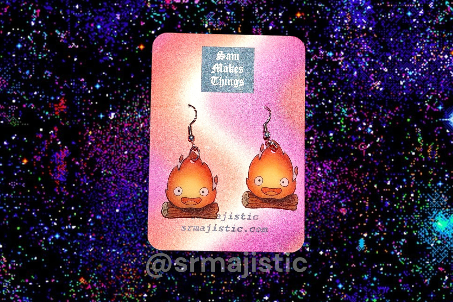 (READY TO SHIP) Anime Themed Handmade Earrings!