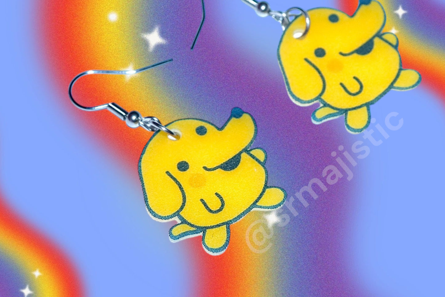 (READY TO SHIP) Tamagotchi Characters Handmade Earrings!