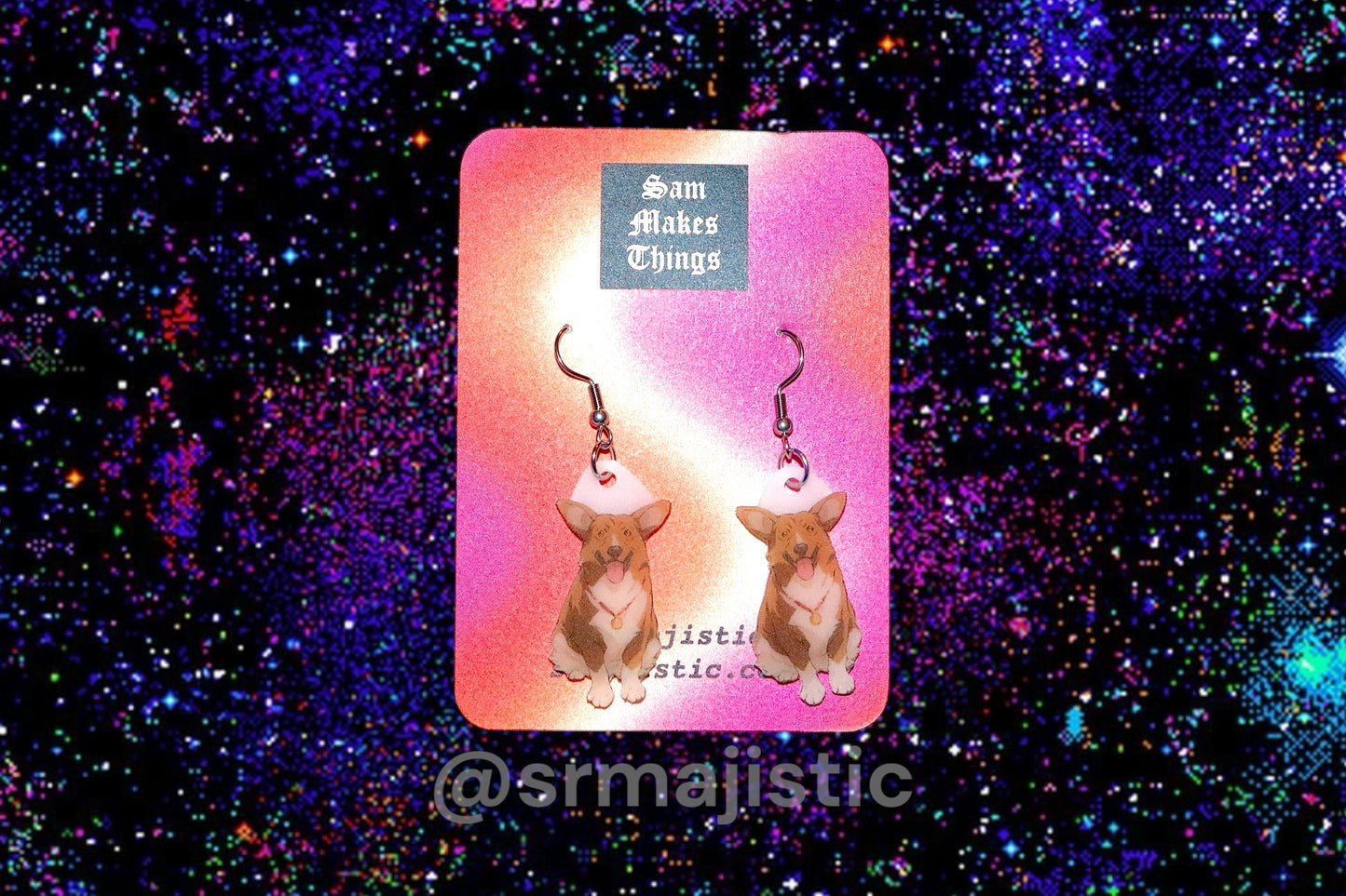 (READY TO SHIP) Anime Themed Handmade Earrings!