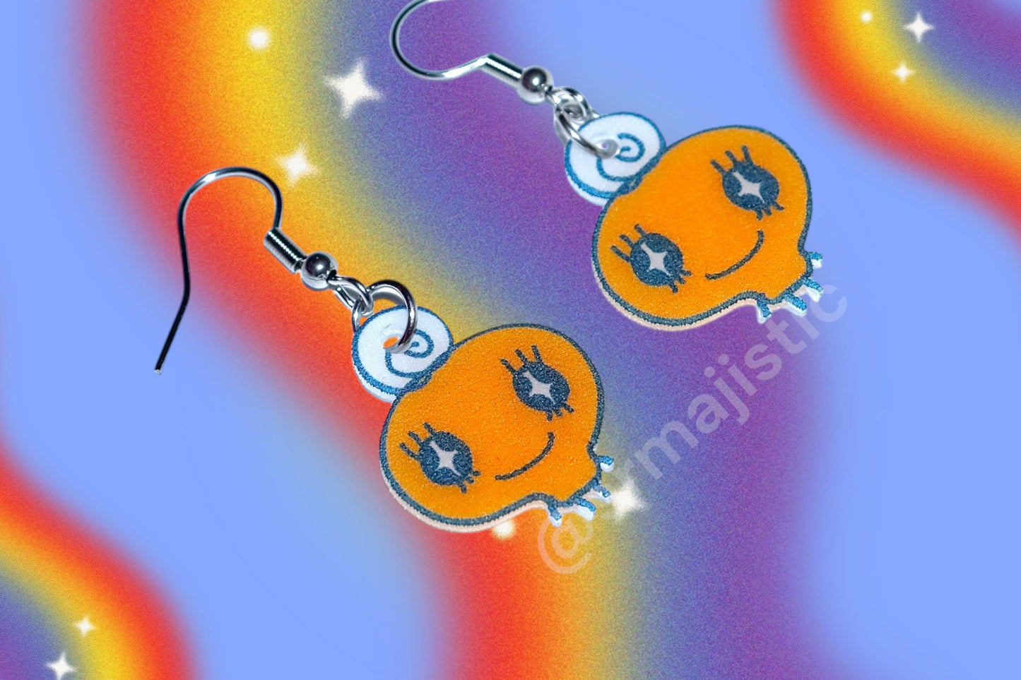 (READY TO SHIP) Tamagotchi Characters Handmade Earrings!