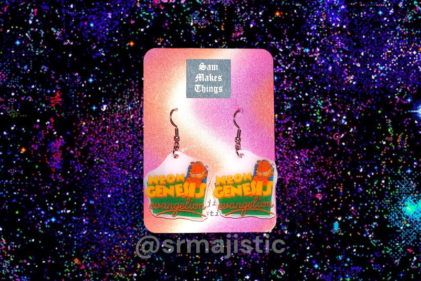 (READY TO SHIP) Anime Themed Handmade Earrings!