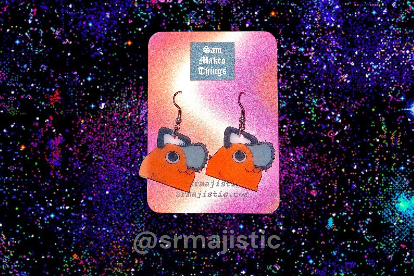 (READY TO SHIP) Anime Themed Handmade Earrings!