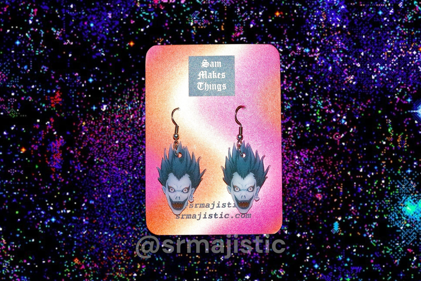 (READY TO SHIP) Anime Themed Handmade Earrings!