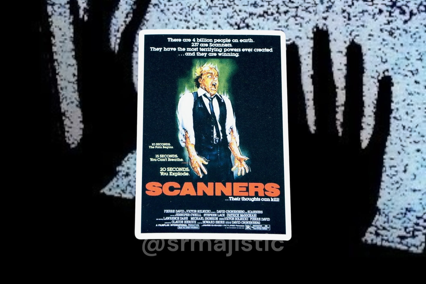 Horror Movie Poster Bumper Stickers
