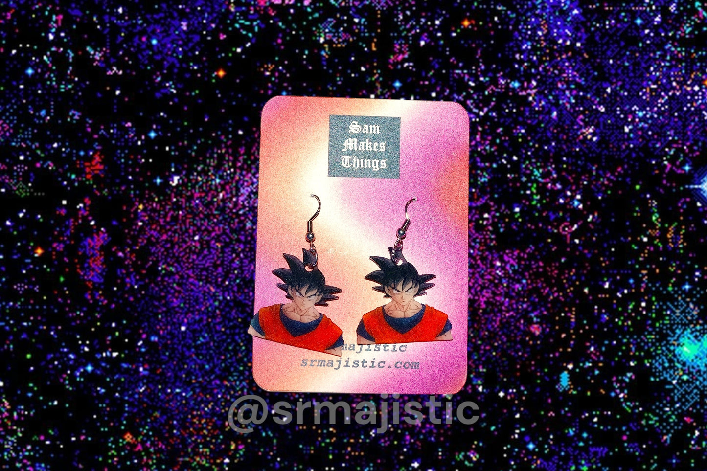 (READY TO SHIP) Anime Themed Handmade Earrings!