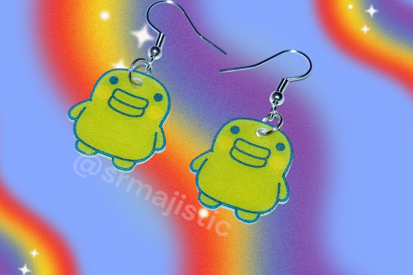 (READY TO SHIP) Tamagotchi Characters Handmade Earrings!