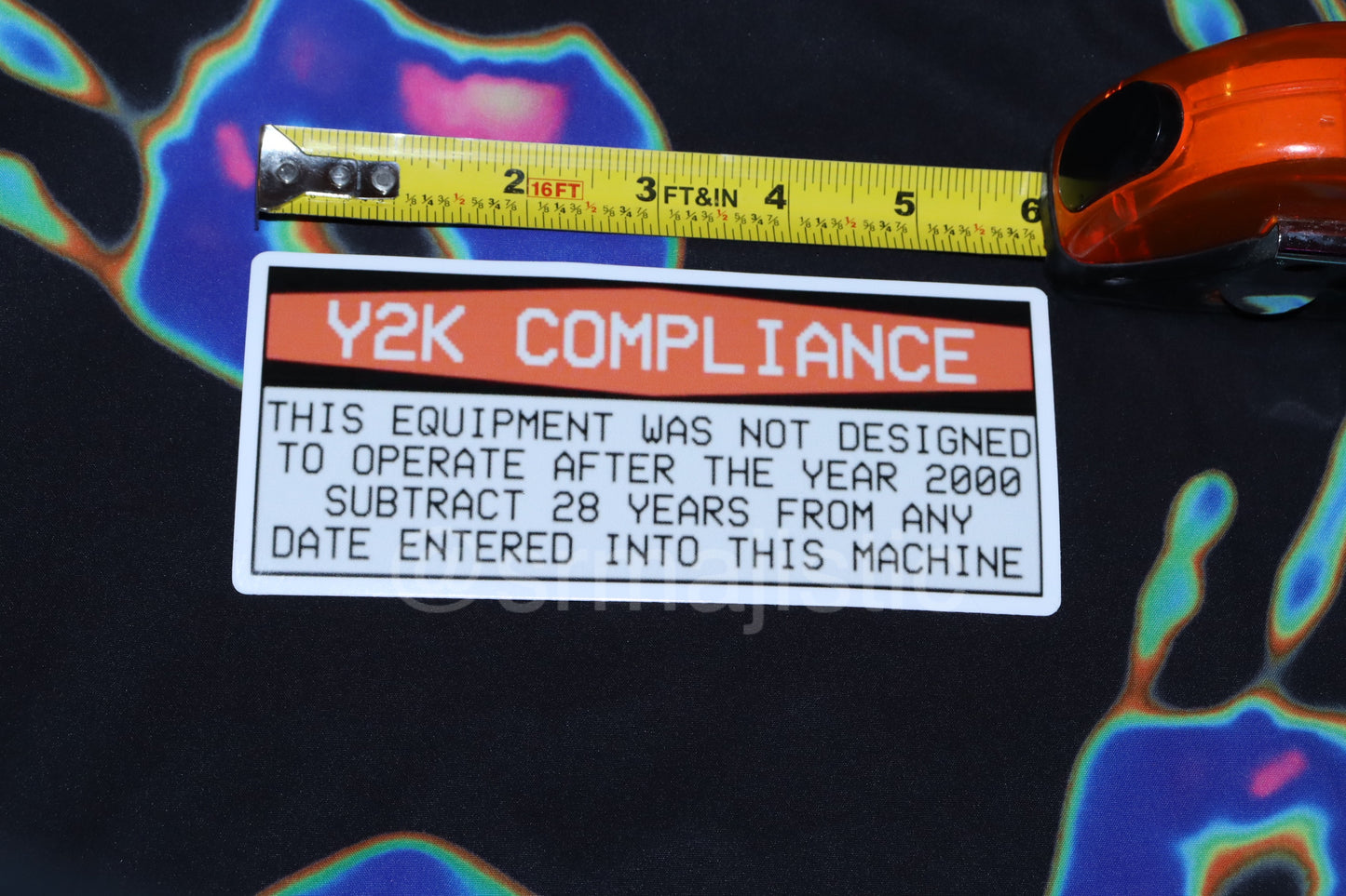 Y2K and VHS Retro Genre Tag Bumper Stickers!