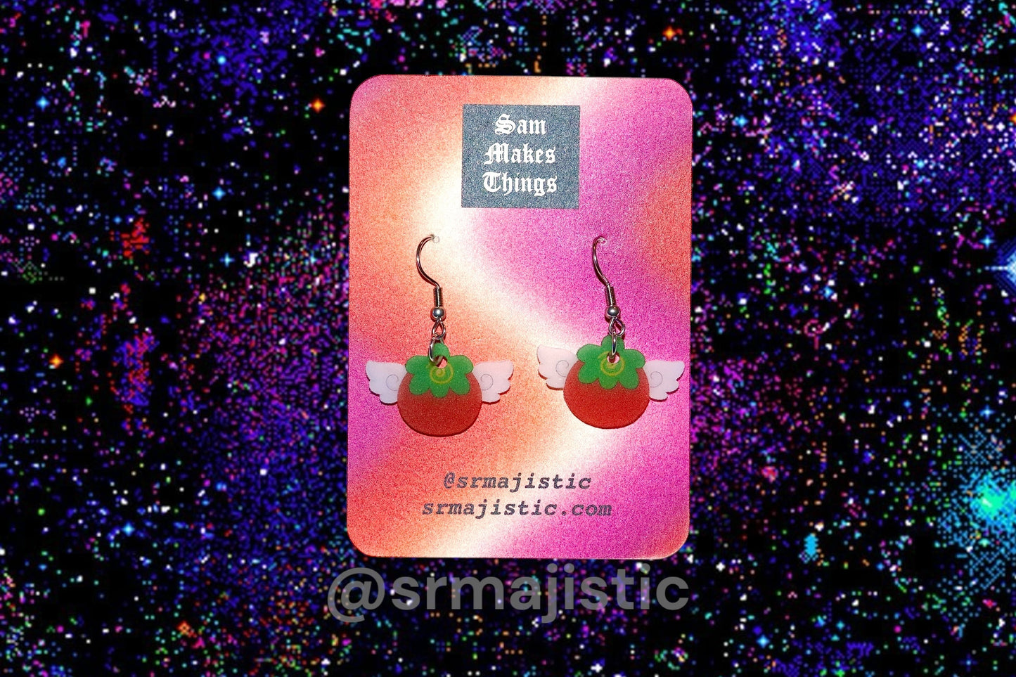 (READY TO SHIP) Anime Themed Handmade Earrings!