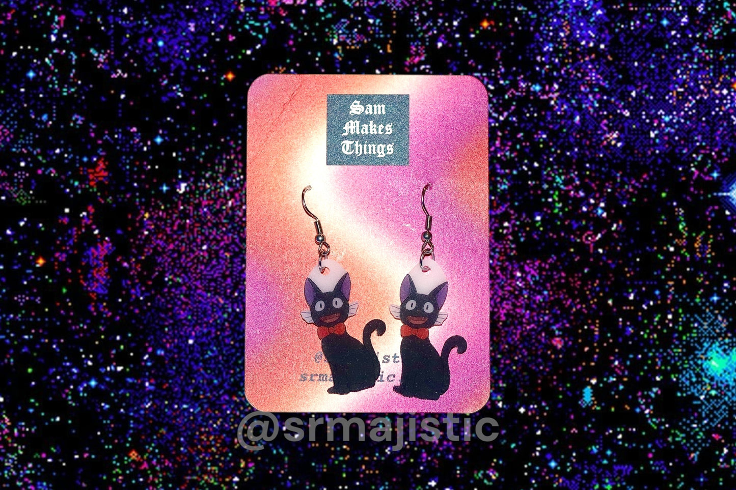 (READY TO SHIP) Anime Themed Handmade Earrings!