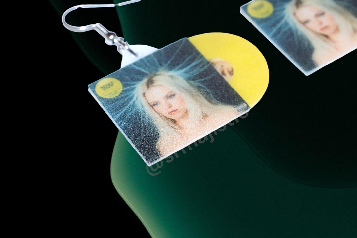 Reneé Rapp Snow Angel Vinyl Album Handmade Earrings!
