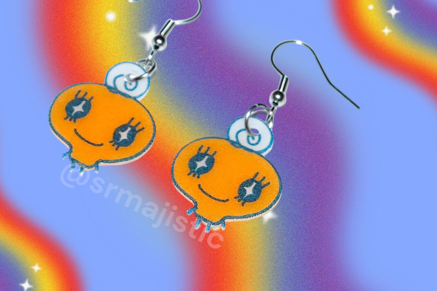 (READY TO SHIP) Tamagotchi Characters Handmade Earrings!