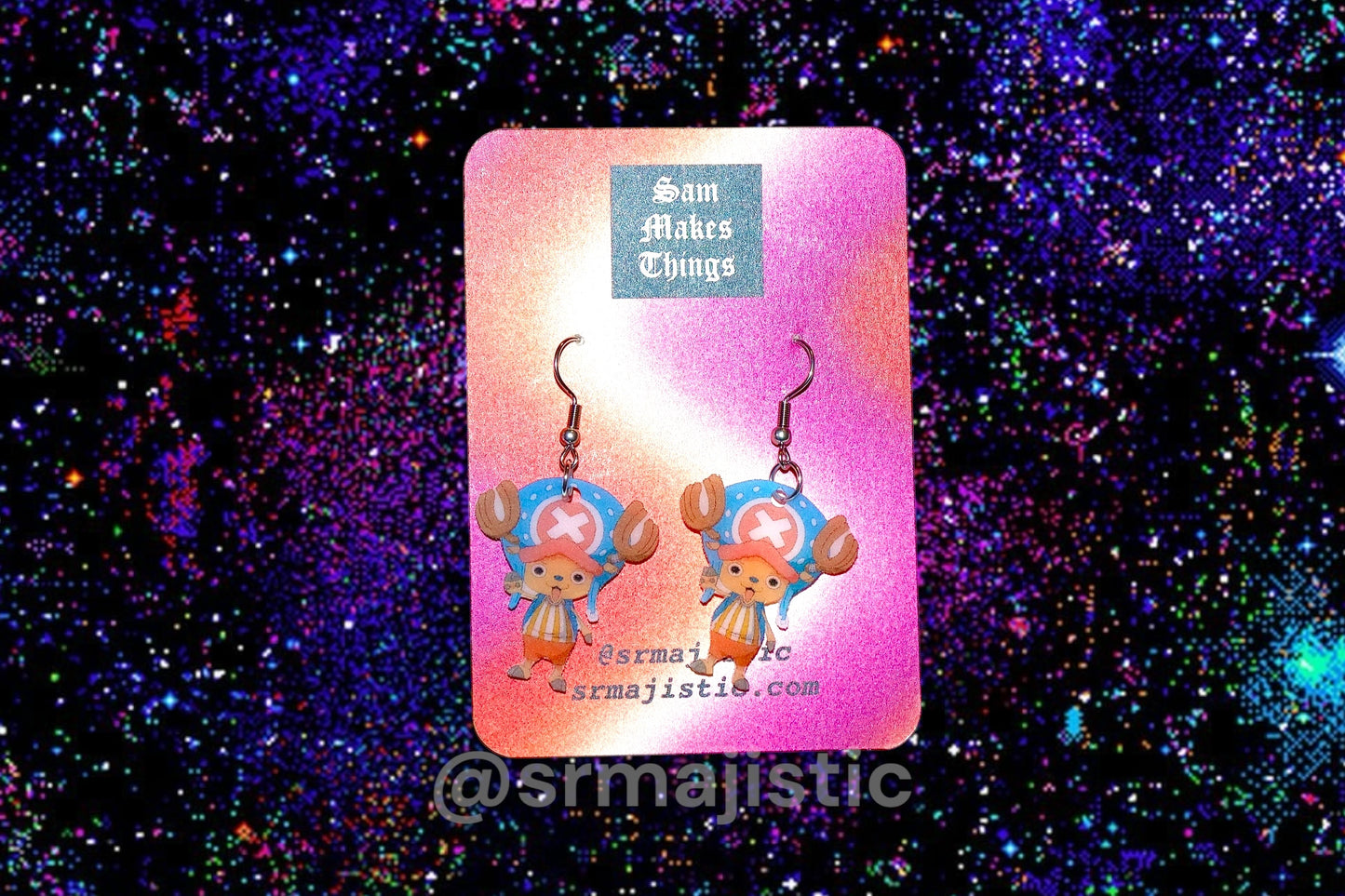 (READY TO SHIP) Anime Themed Handmade Earrings!