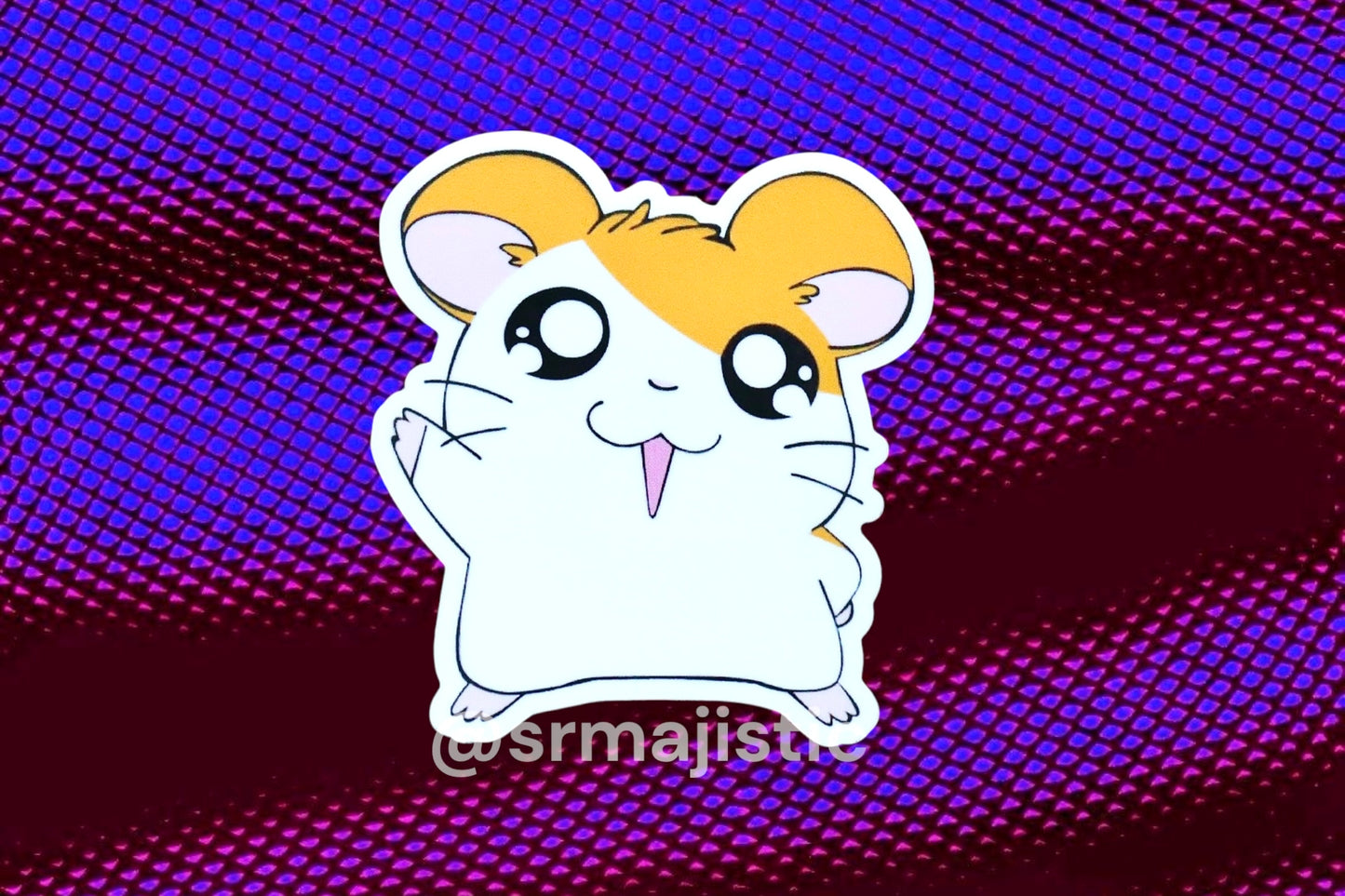 Hamtaro Kawaii Hamster Cute Bumper Sticker