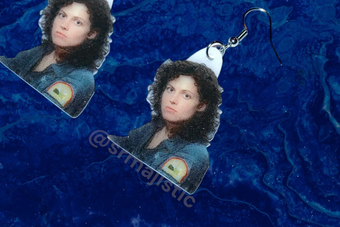 Ellen Ripley Alien Character Handmade Earrings!