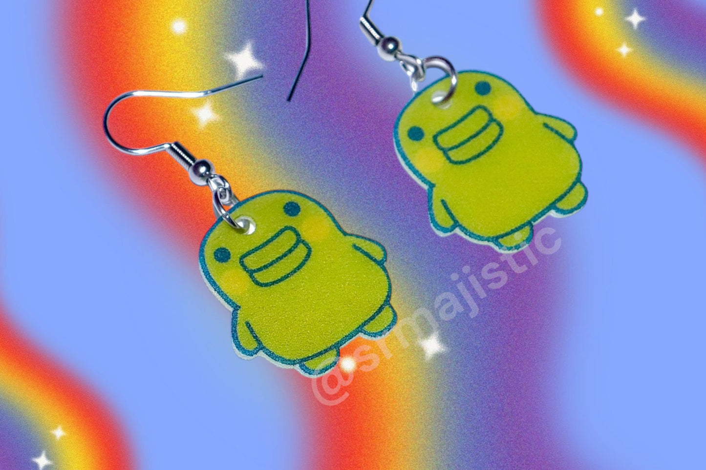 (READY TO SHIP) Tamagotchi Characters Handmade Earrings!