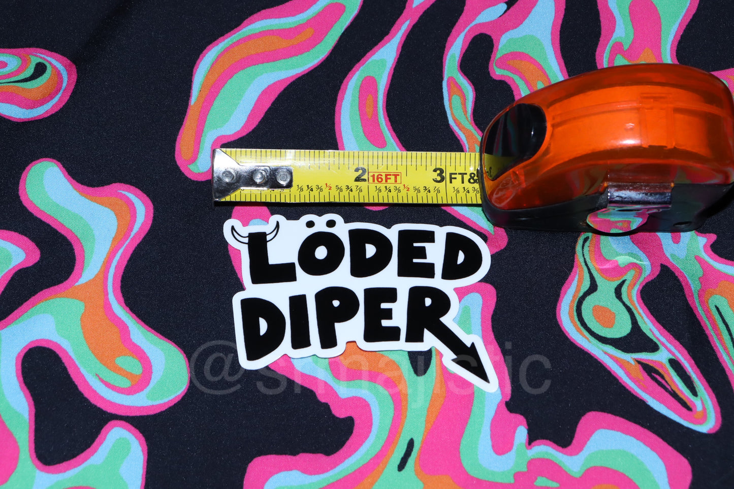 Löded Diper Diary of a Wimpy Kid Meme Bumper Sticker