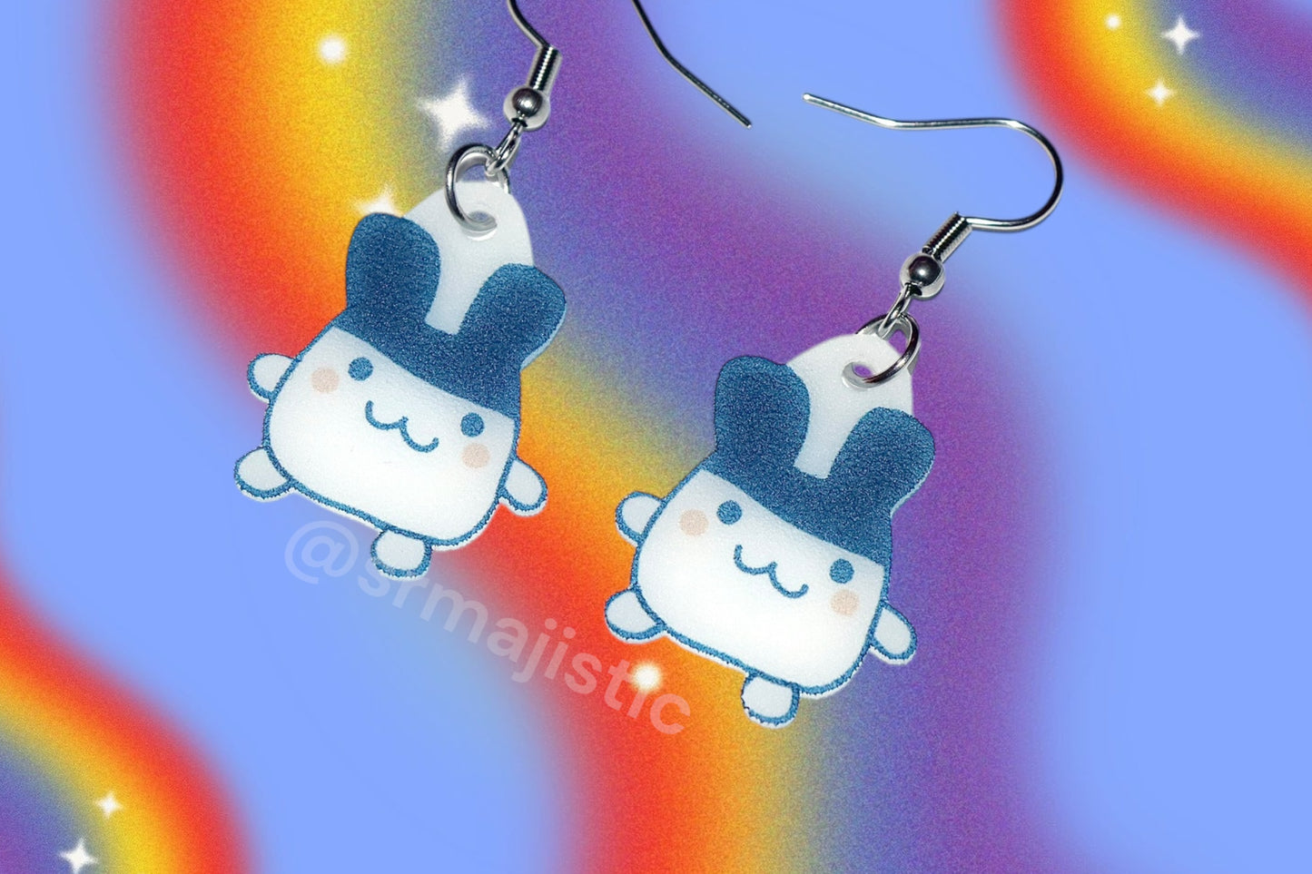 (READY TO SHIP) Tamagotchi Characters Handmade Earrings!