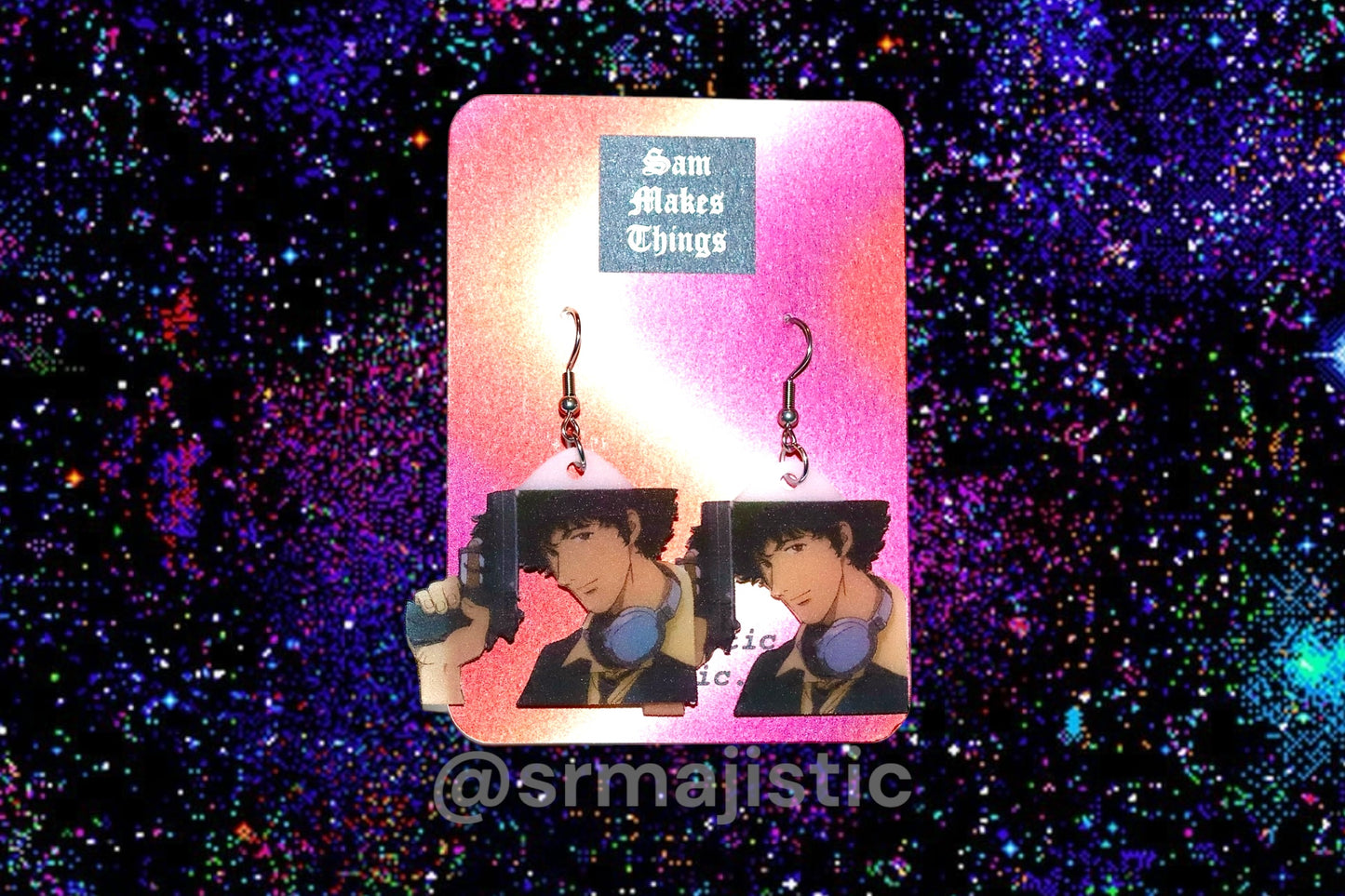 (READY TO SHIP) Anime Themed Handmade Earrings!