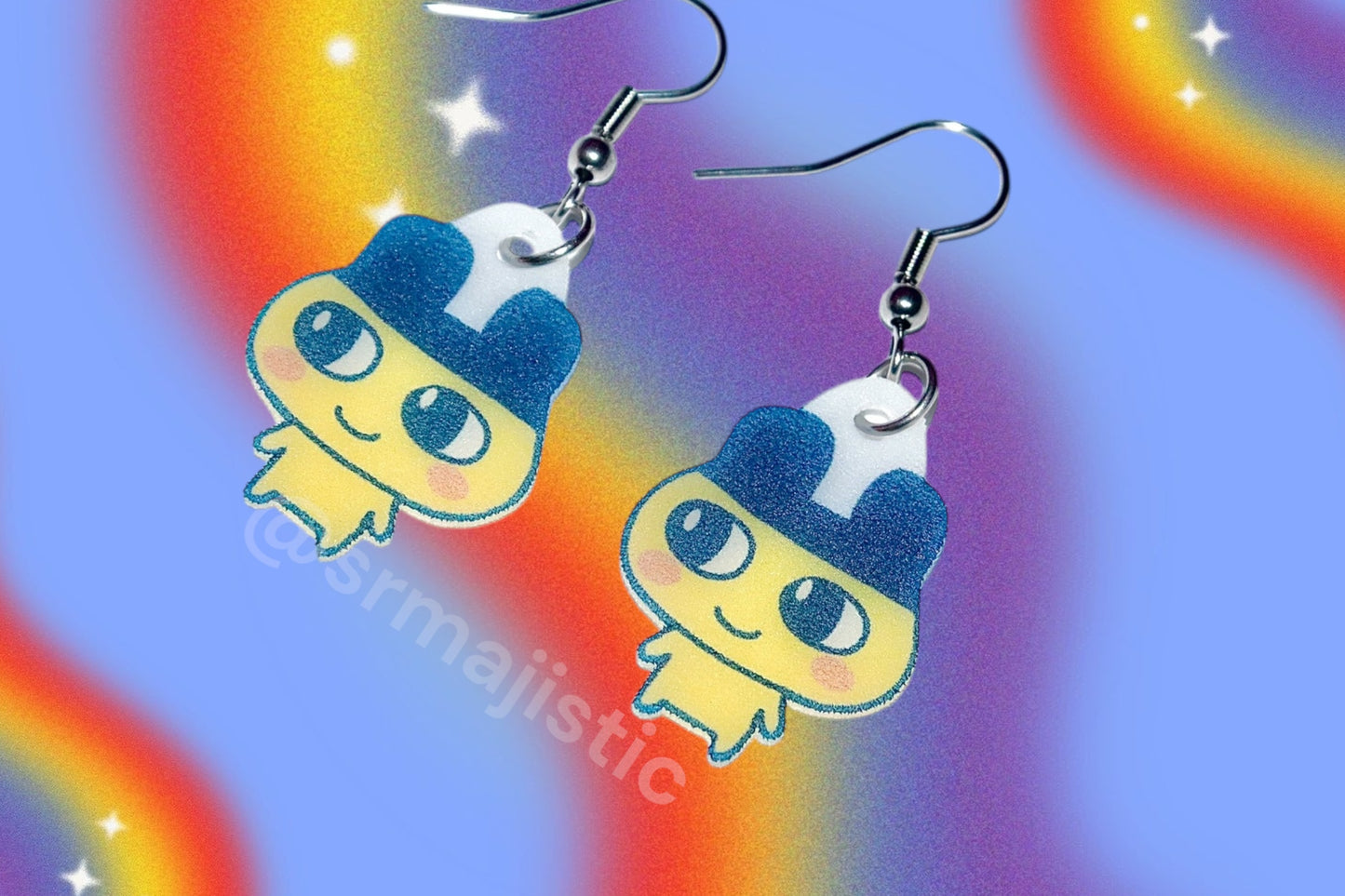 (READY TO SHIP) Tamagotchi Characters Handmade Earrings!