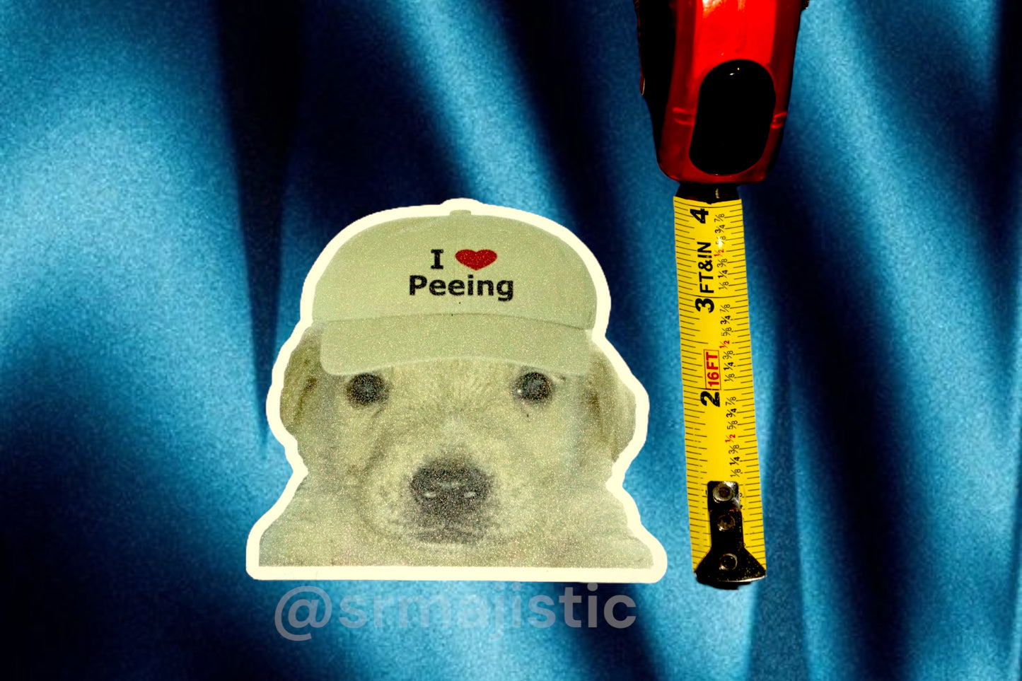 Jotchua Peeing Dog Meme Magnet