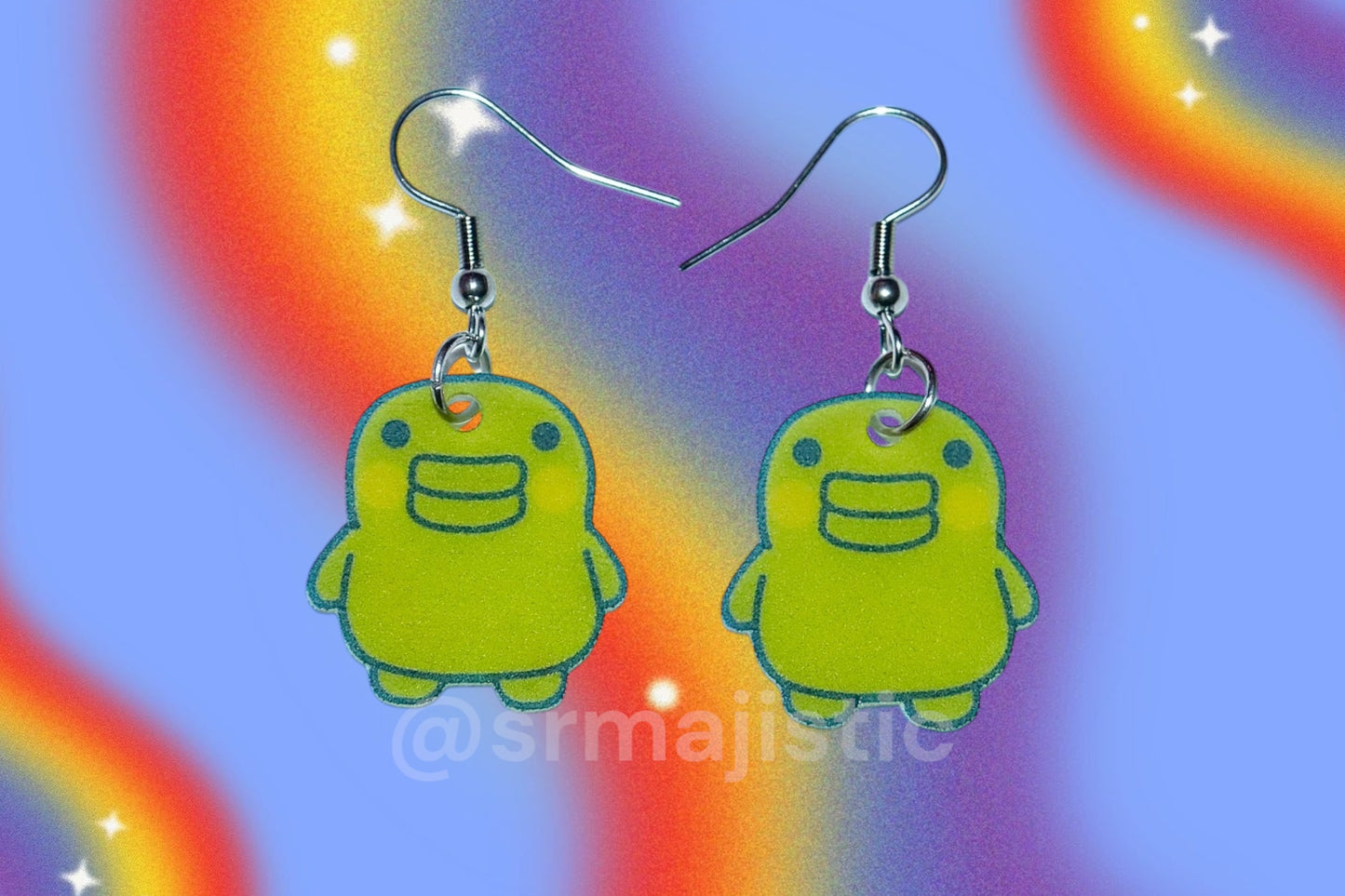 (READY TO SHIP) Tamagotchi Characters Handmade Earrings!