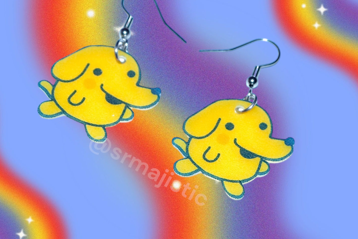 (READY TO SHIP) Tamagotchi Characters Handmade Earrings!