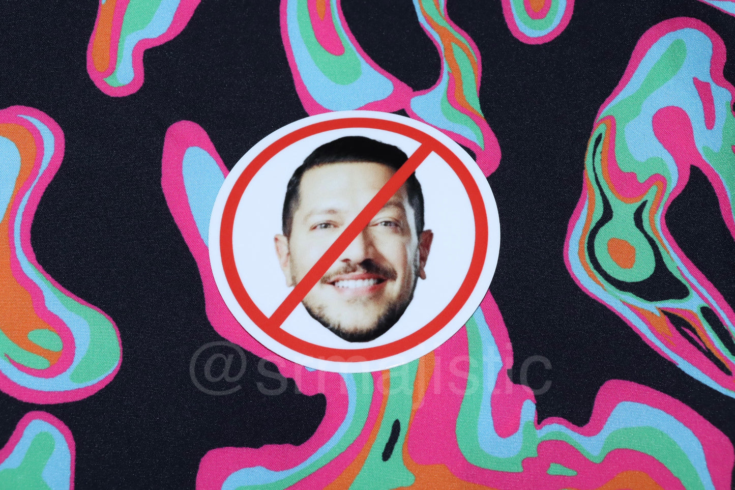 No Symbol Impractical Jokers Meme Bumper Stickers
