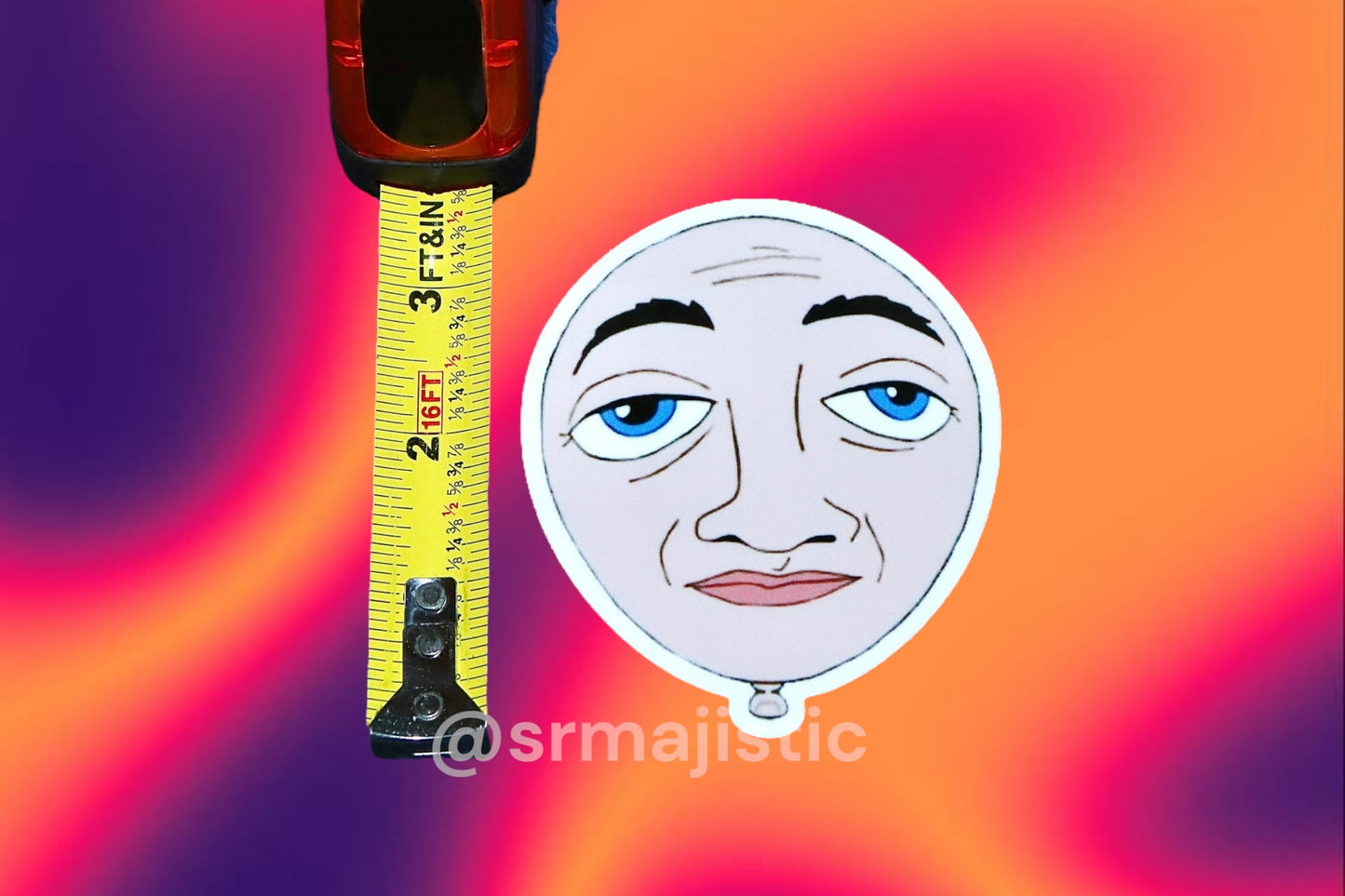 Balloony Phineas and Ferb Character Bumper Sticker