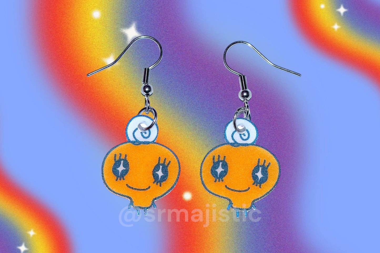 (READY TO SHIP) Tamagotchi Characters Handmade Earrings!