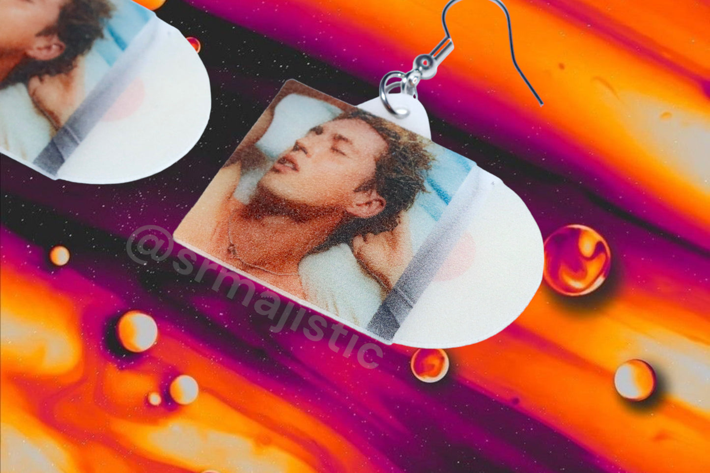 Troye Sivan Something To Give Each Other Vinyl Album Handmade Earrings!