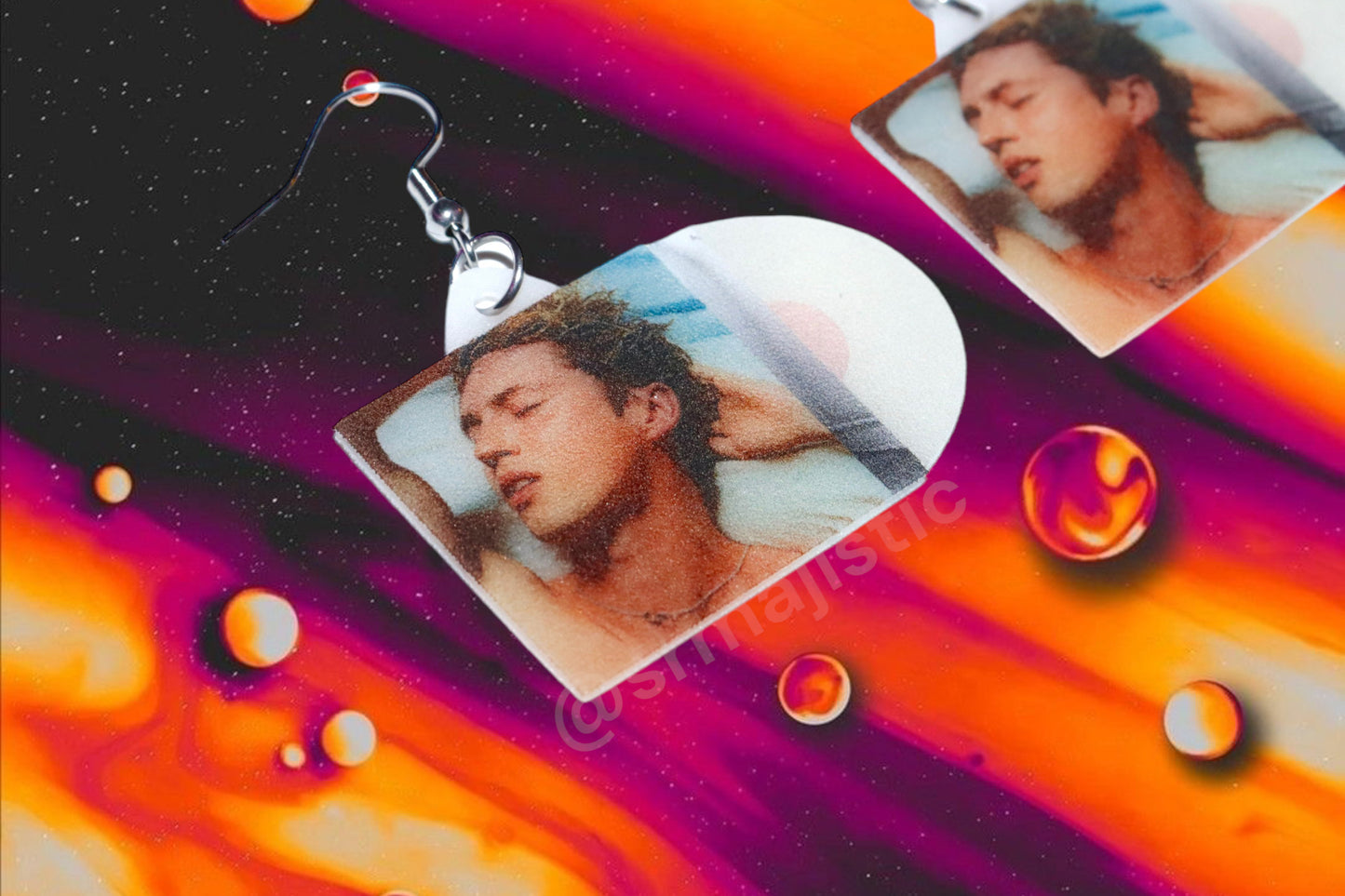 Troye Sivan Something To Give Each Other Vinyl Album Handmade Earrings!