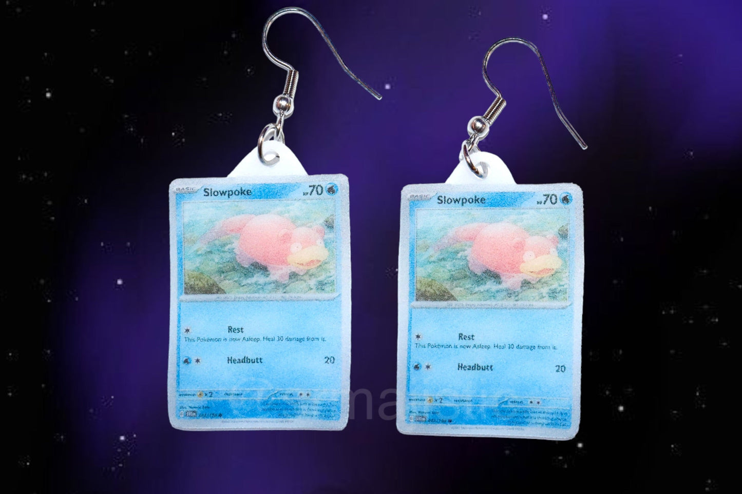 (READY TO SHIP) Pokémon Cards Detailed Handmade Earrings!