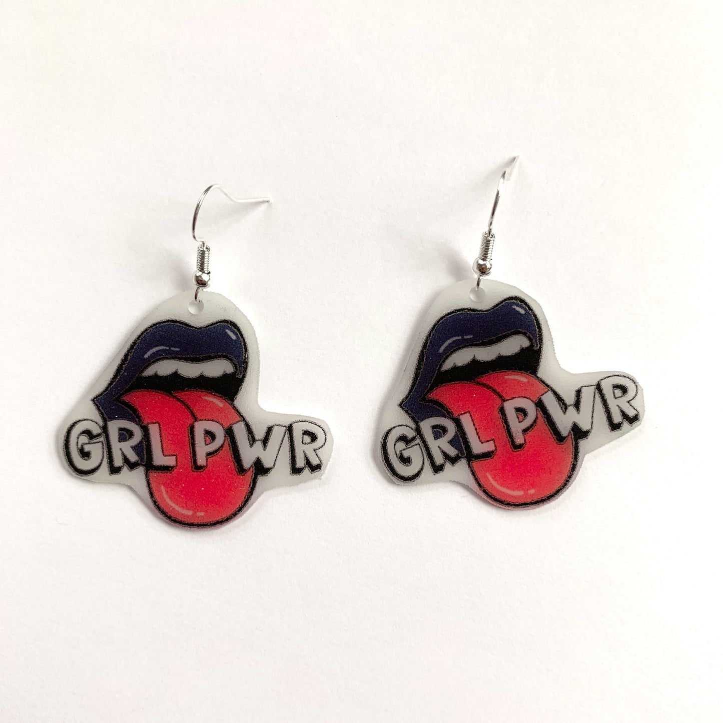 GRL PWR Funky Statement Handmade Earrings!