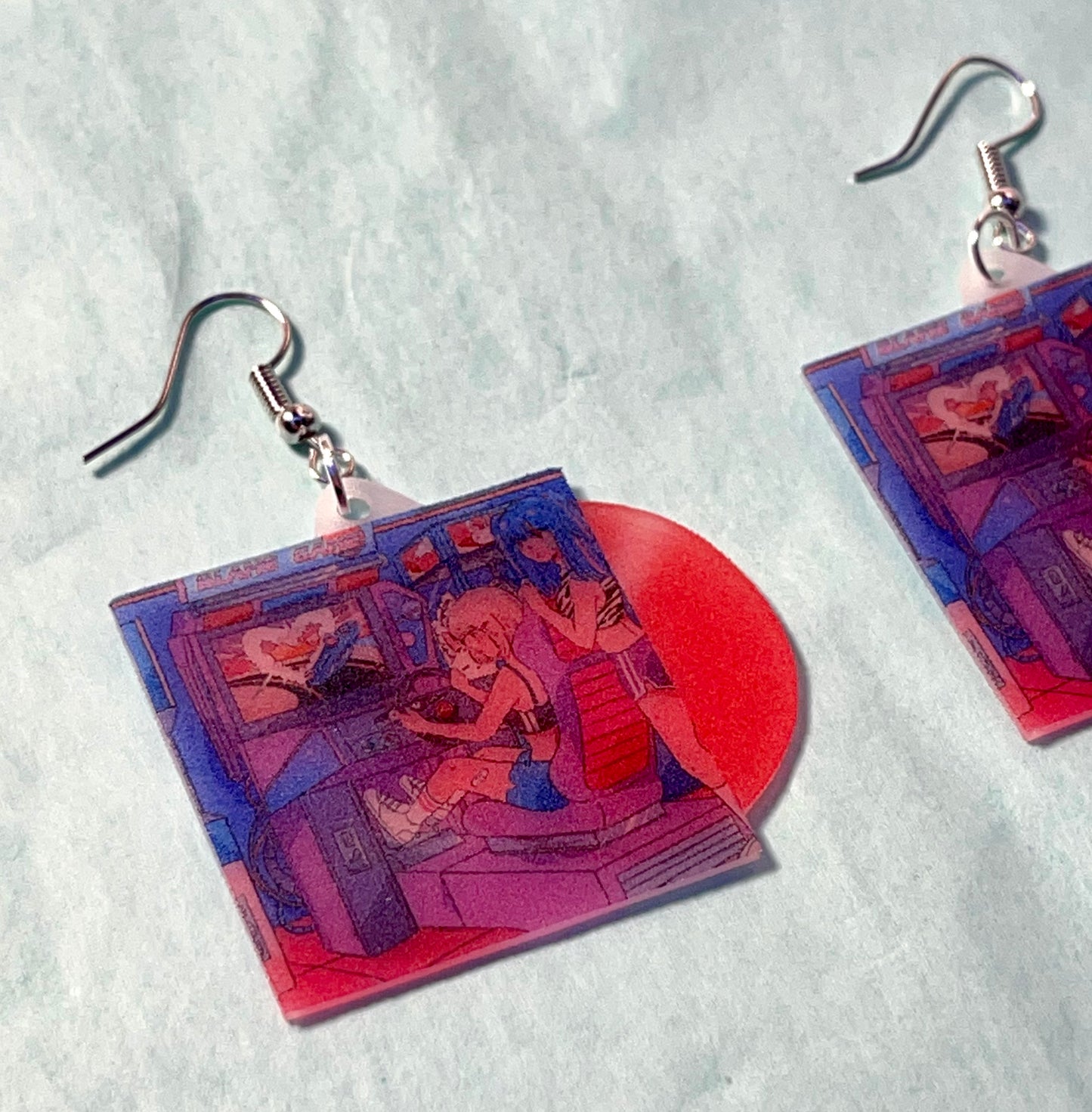 Beach Bunny Good Girls (Don't Get Used) Vinyl Single Handmade Earrings!