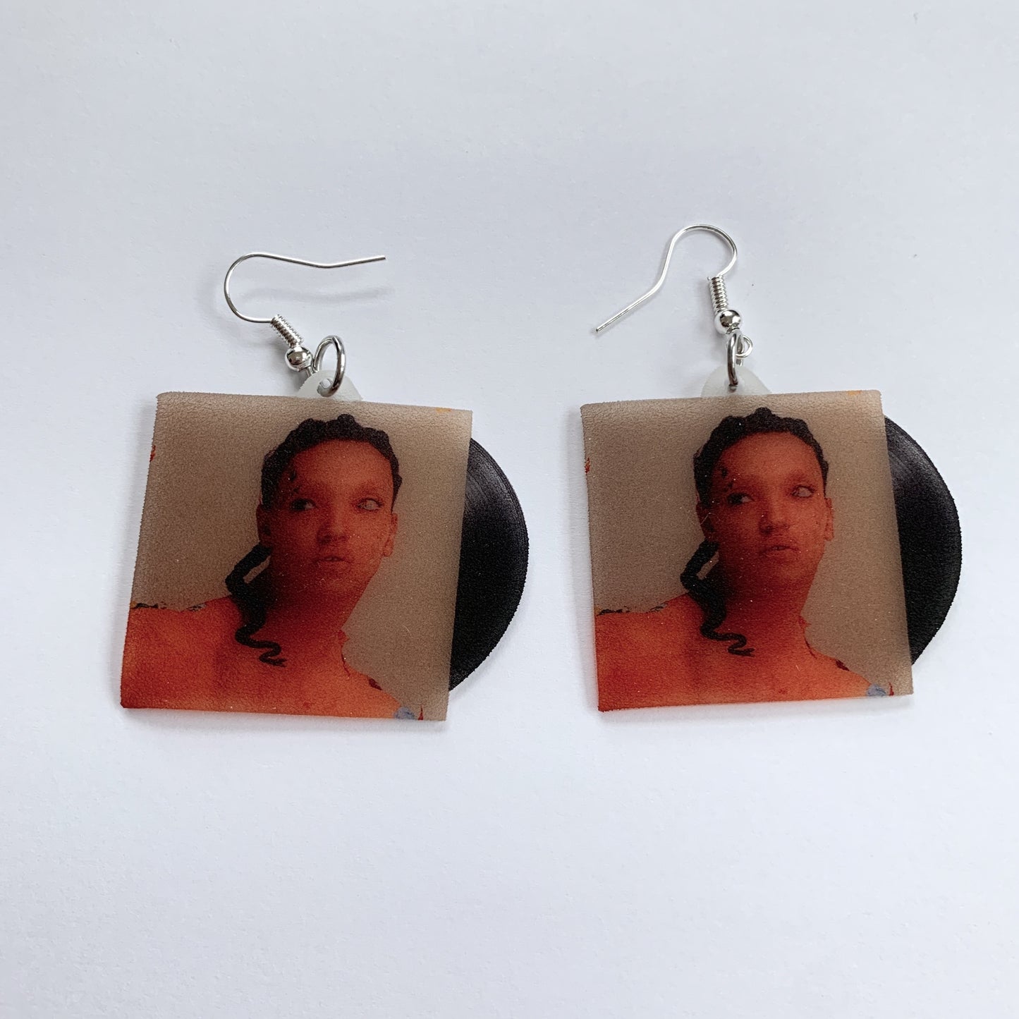 FKA Twigs Collection of Vinyl Album Handmade Earrings!