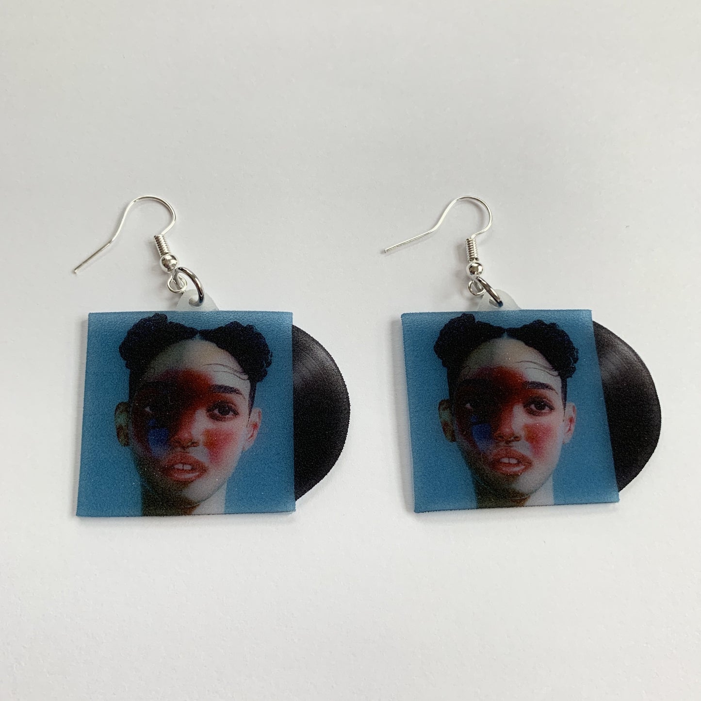 FKA Twigs Collection of Vinyl Album Handmade Earrings!