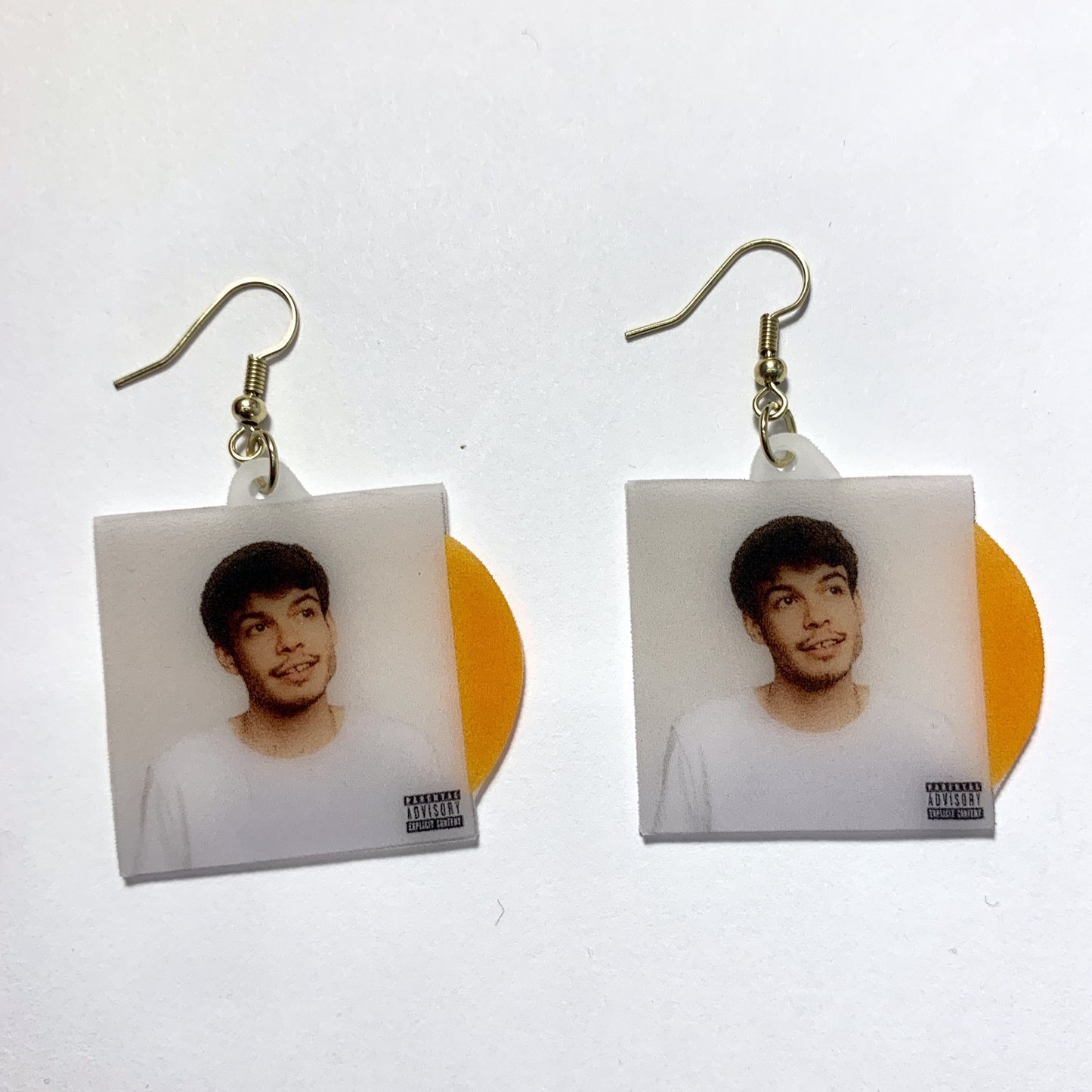 Rex Orange County Collection of Vinyl Album Handmade Earrings!