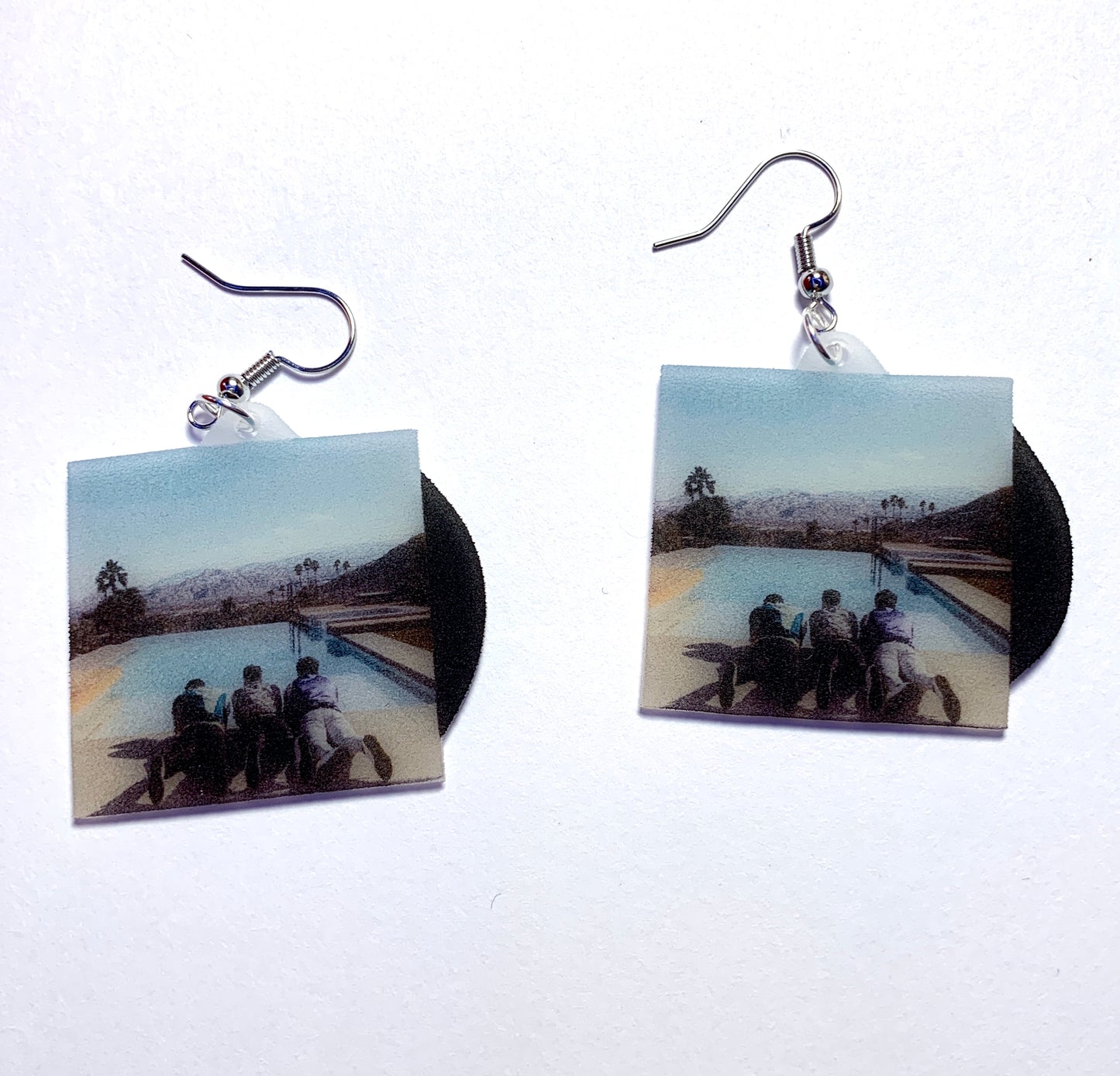 Jonas Brothers Happiness Begins Vinyl Album Handmade Earrings!