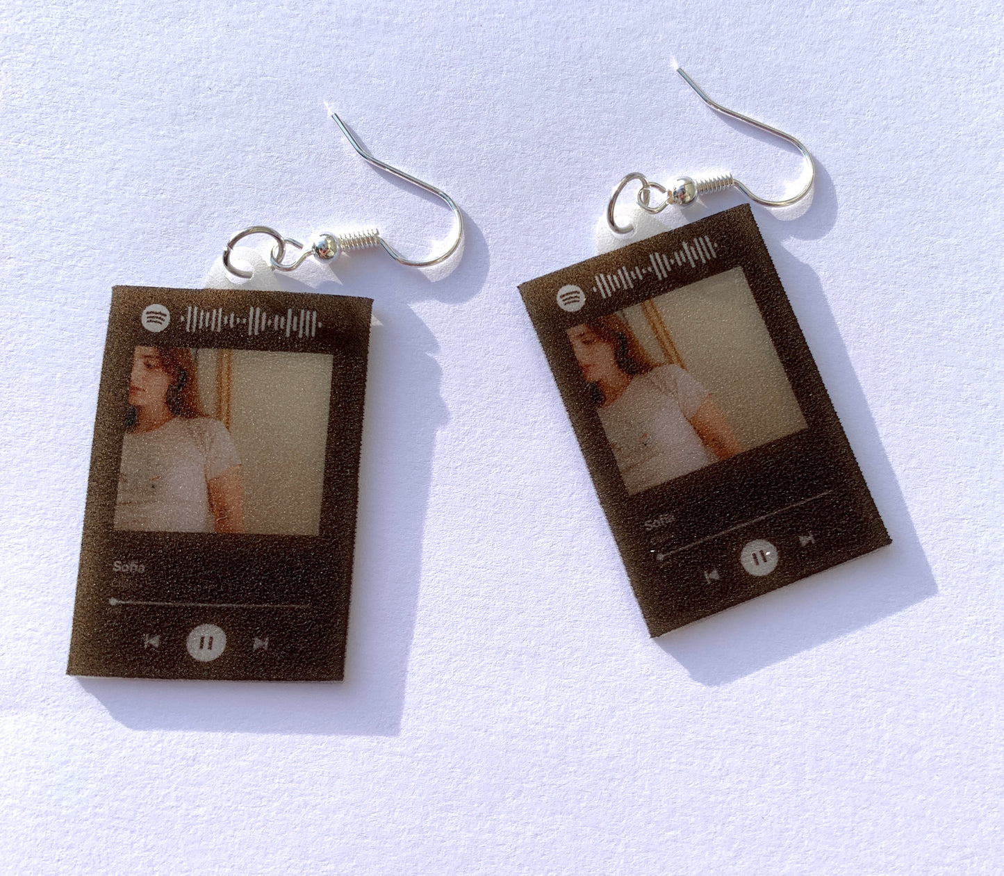 Spotify Song and Code Lookup Handmade Earrings!