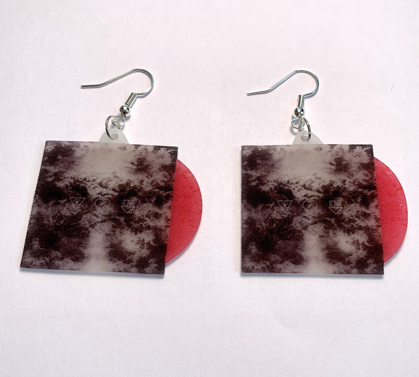 The Neighbourhood I Love You Vinyl Album Handmade Earrings!