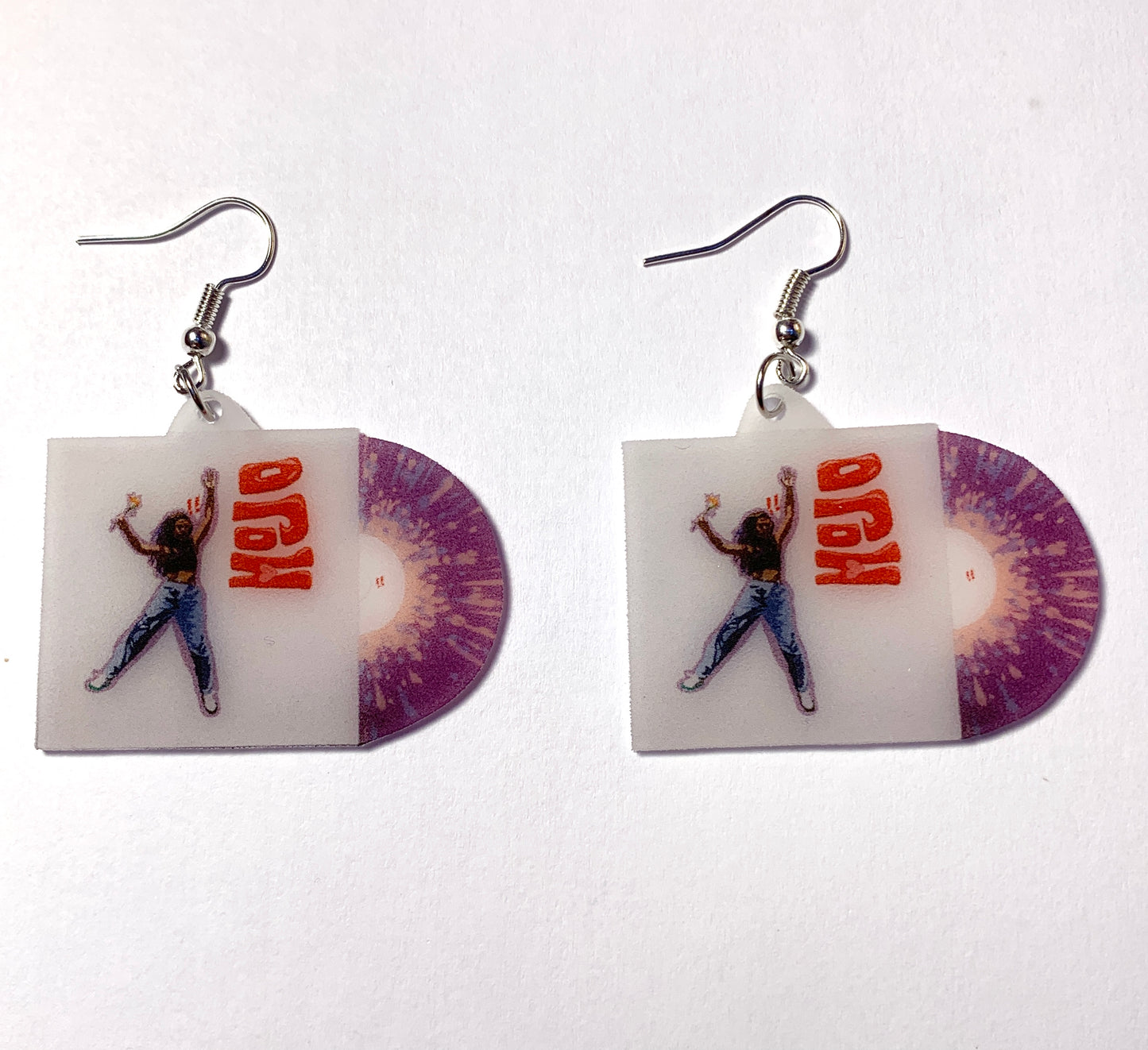 Evann McIntosh MOJO Vinyl Album Handmade Earrings!