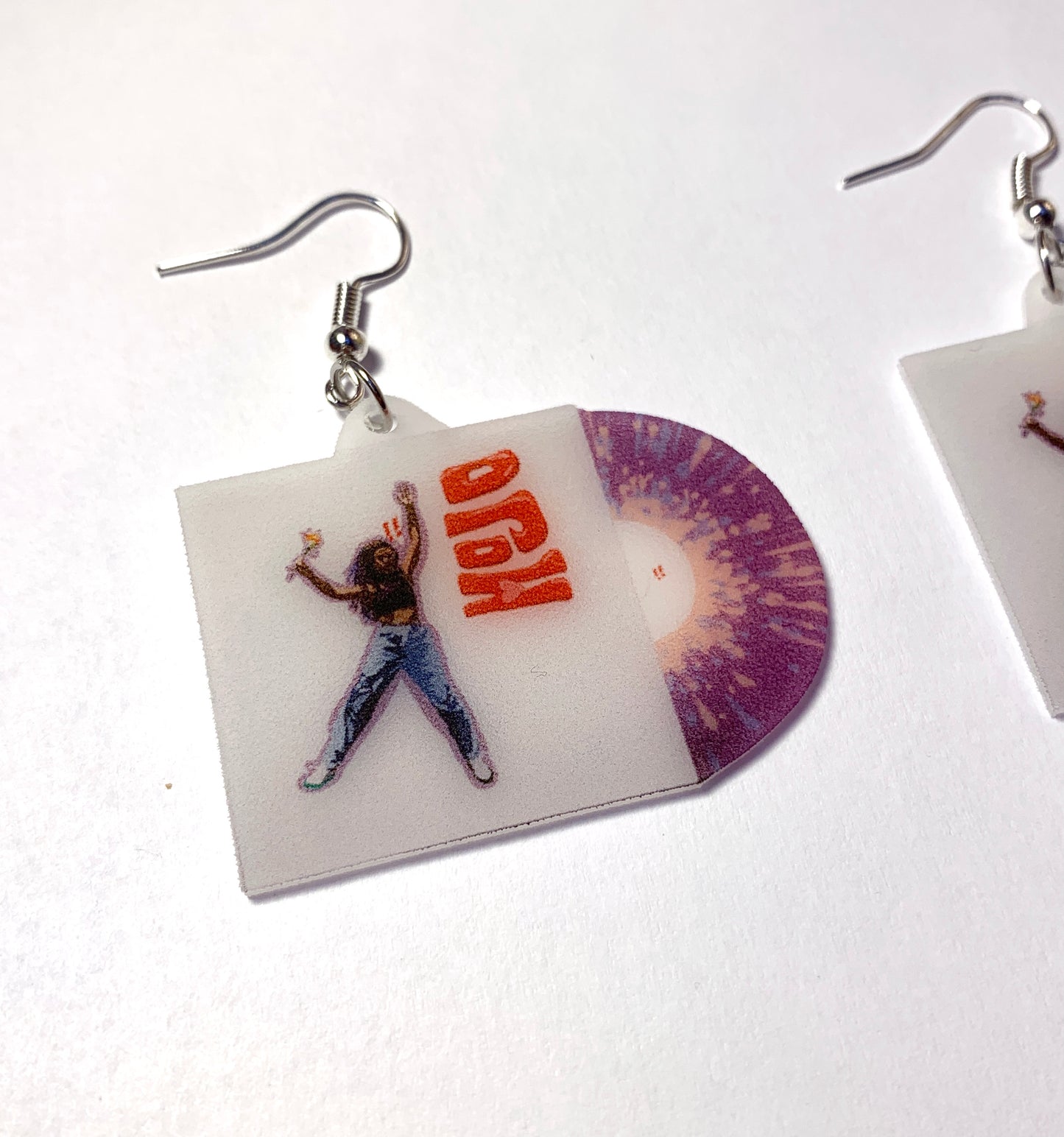 Evann McIntosh MOJO Vinyl Album Handmade Earrings!