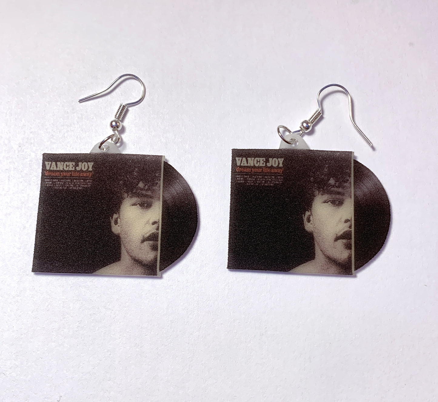 Vance Joy Dream Your Life Away Vinyl Album Handmade Earrings!