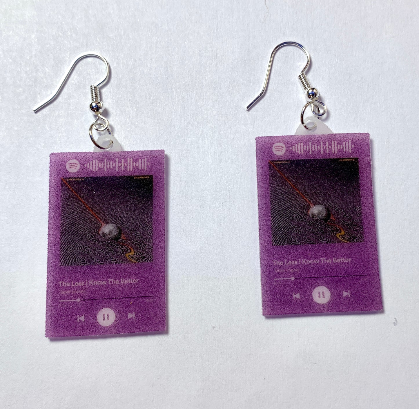 Spotify Song and Code Lookup Handmade Earrings!