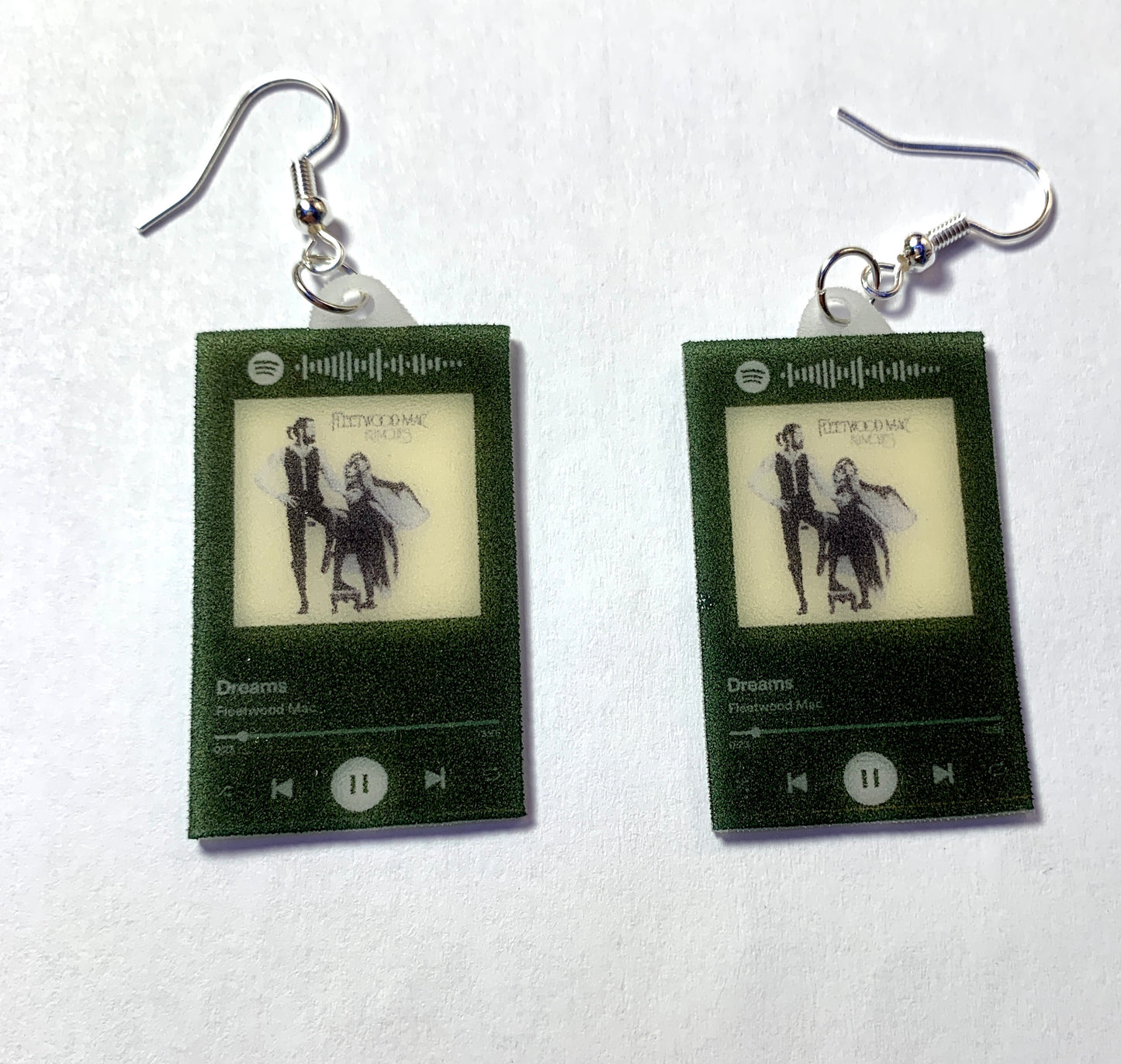 Spotify Song and Code Lookup Handmade Earrings!