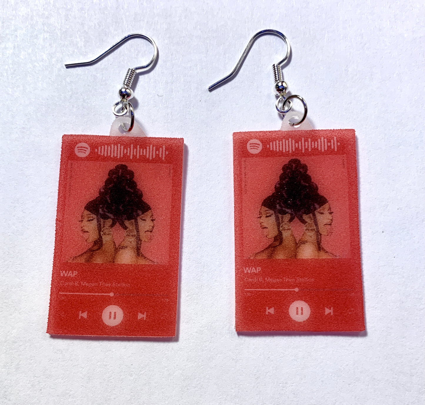 Spotify Song and Code Lookup Handmade Earrings!