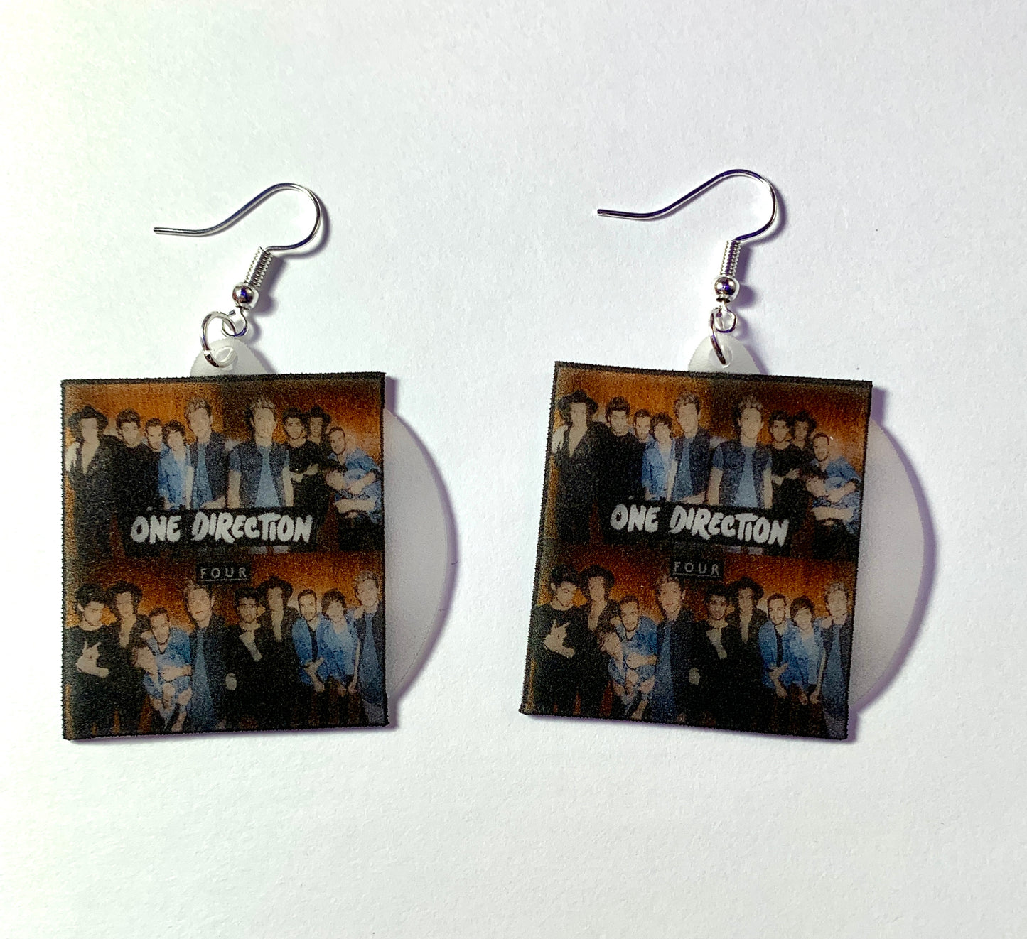 One Direction Four Vinyl Album Handmade Earrings!