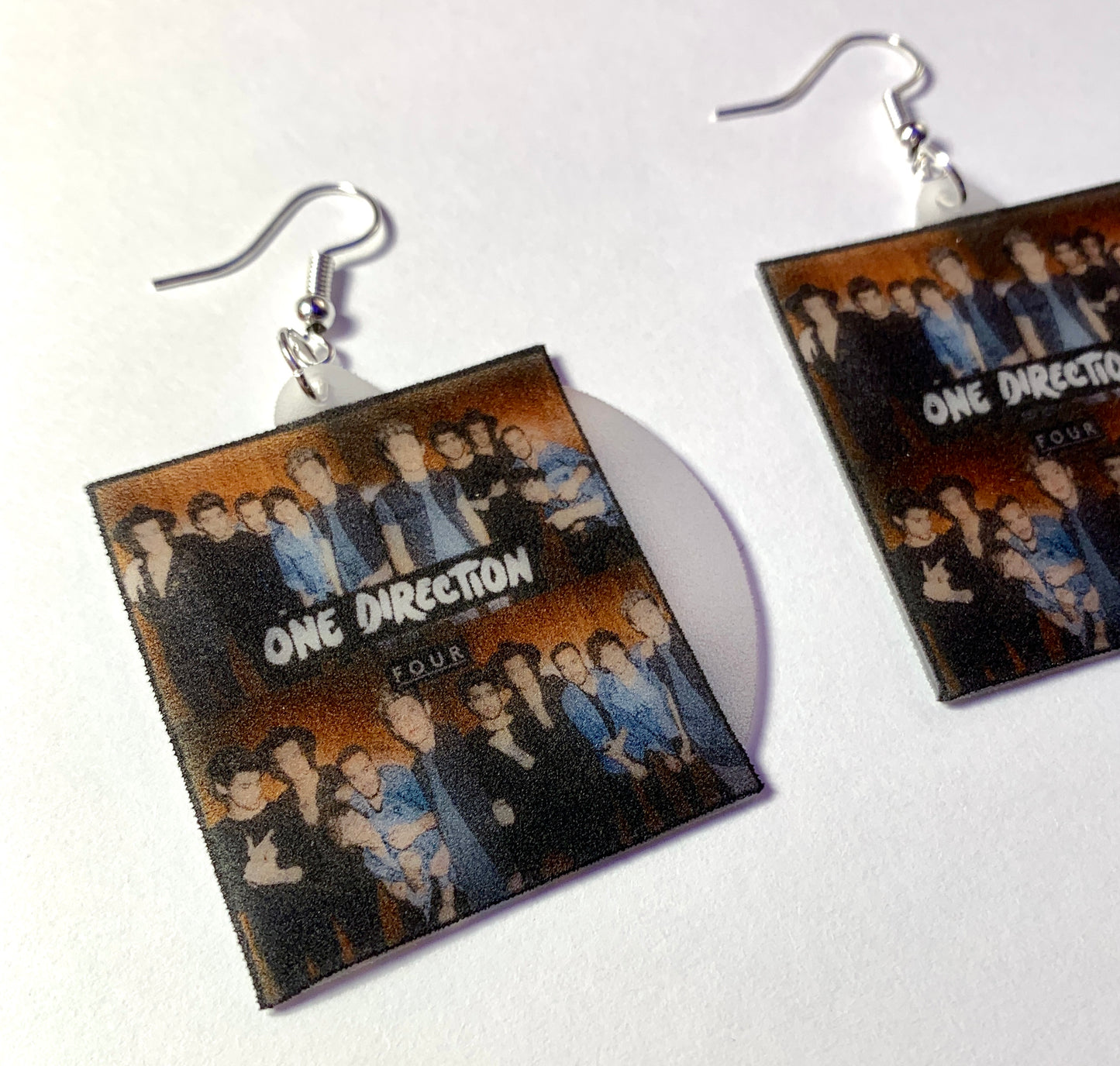 One Direction Four Vinyl Album Handmade Earrings!