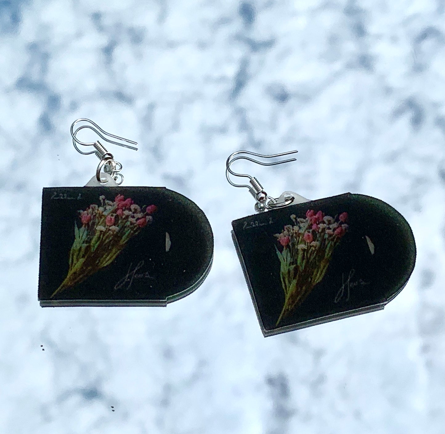 Her's Collection of Vinyl Albums Handmade Earrings!