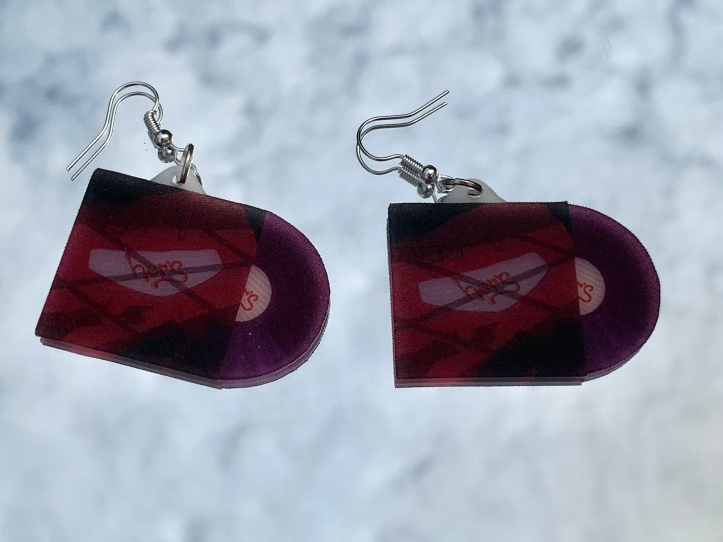 Her's Collection of Vinyl Albums Handmade Earrings!